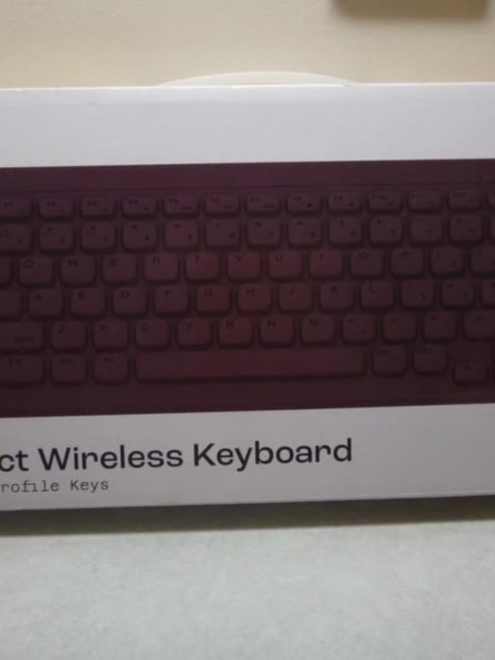 Wireless keyboard